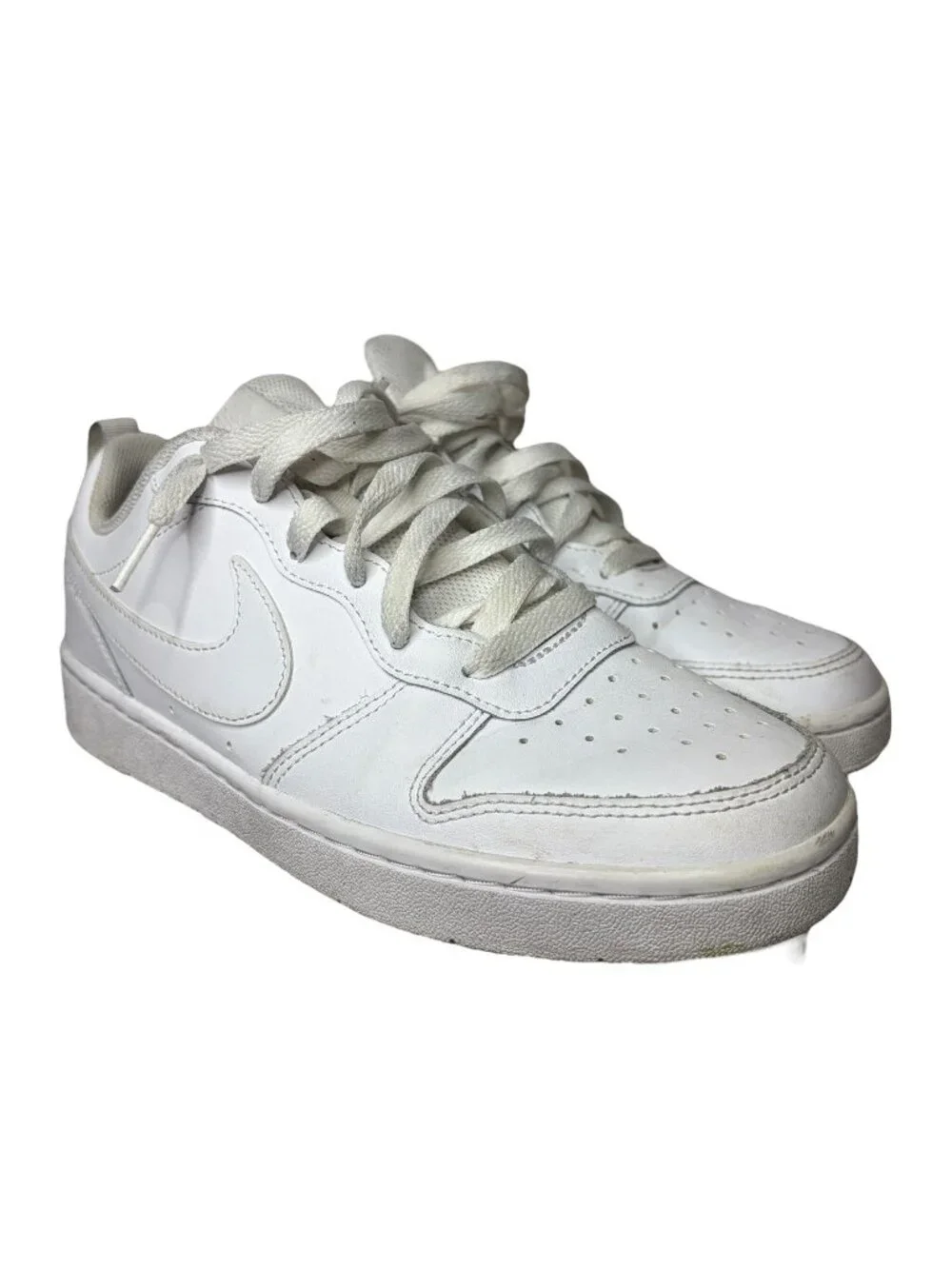 Nike Court Borough Low 2 White Shoes Youth 7